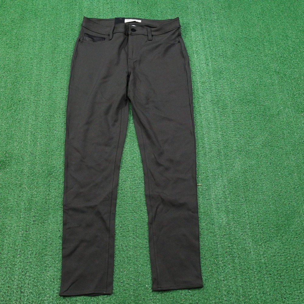 NWT CALVIN KLEIN & CO CHARCOAL RAYON NYLON BLEND LIGHTWEIGHT PANTS WOMENS 8
